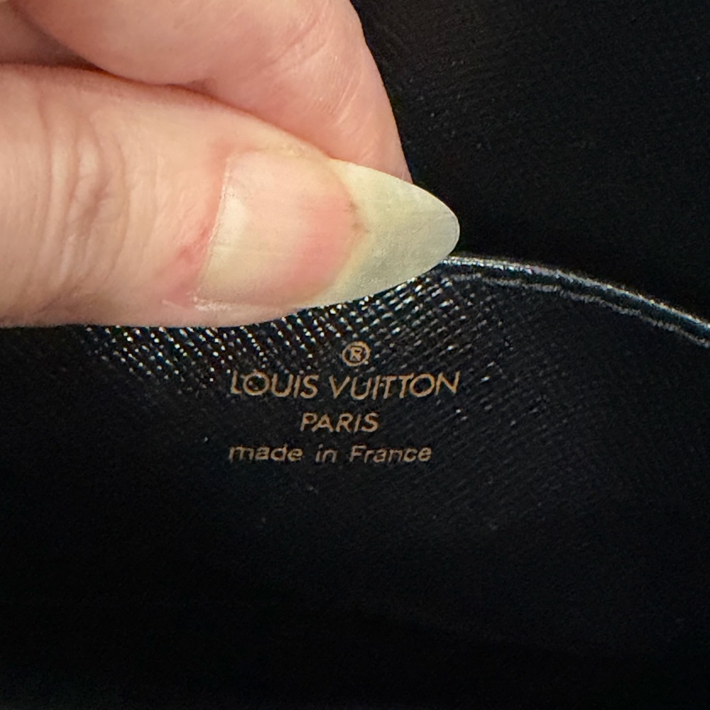 Louis Vuitton Epi Black Leather Clutch ~ Like New! SR0988 - Picture 5 of 10